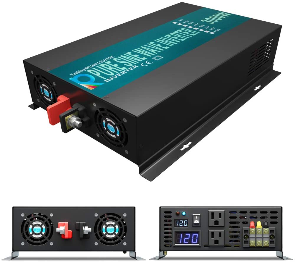 Inverter Pure Sine Wave 60Hz 120V 3000W - نقية شرط لموجة العاكس 3000 واط