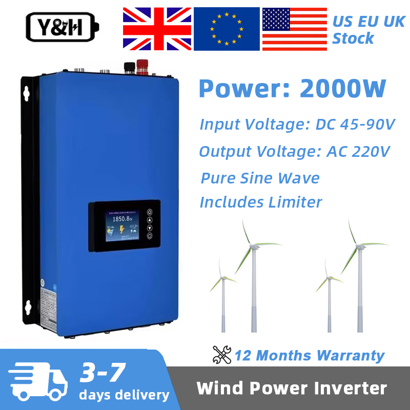 Grid Tie Inverter Limiter 2000W - محول طاقة الرياح Y&H بقدرة 2000