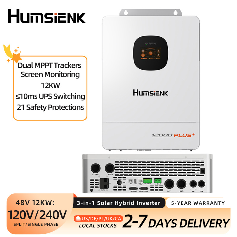 Mppt Hybrid Inverter 48V 8Kw 3 Phase - محول طاقة شمسية هجين ثلاثي الوظائف