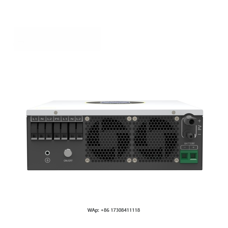 Hybrid Solar Inverter 5.5Kw Mppt 48V - 48 فولت 6.2KW 5.5kw عالية التردد