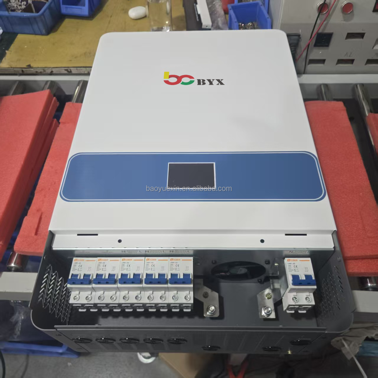 Split Phase Inverter 10Kw 110V 220V - محول طاقة شمسي هجين منخفض التردد