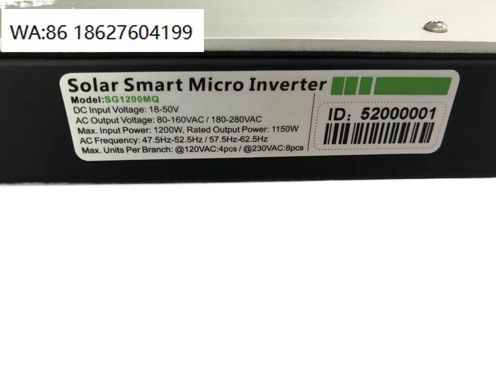 Micro Inverter 1400W Solar Grid Tie - محول طاقة شمسية صغير متصل بالشبكة