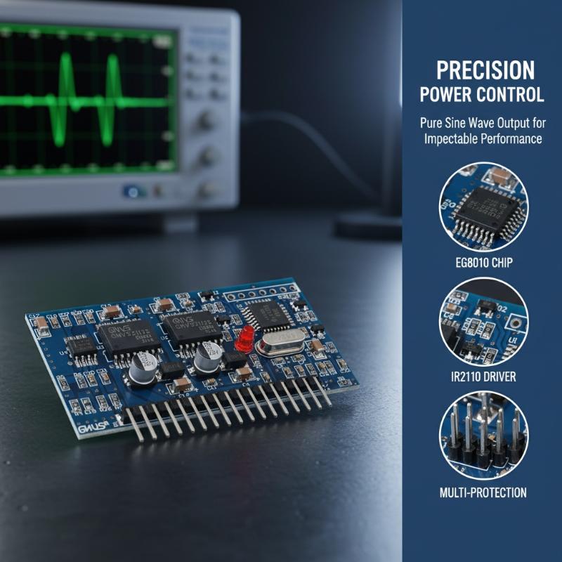Egs002 Pure Sine Wave Inverter Driver Board - لوحة تحكم EGS002 لمحول التيار المتردد