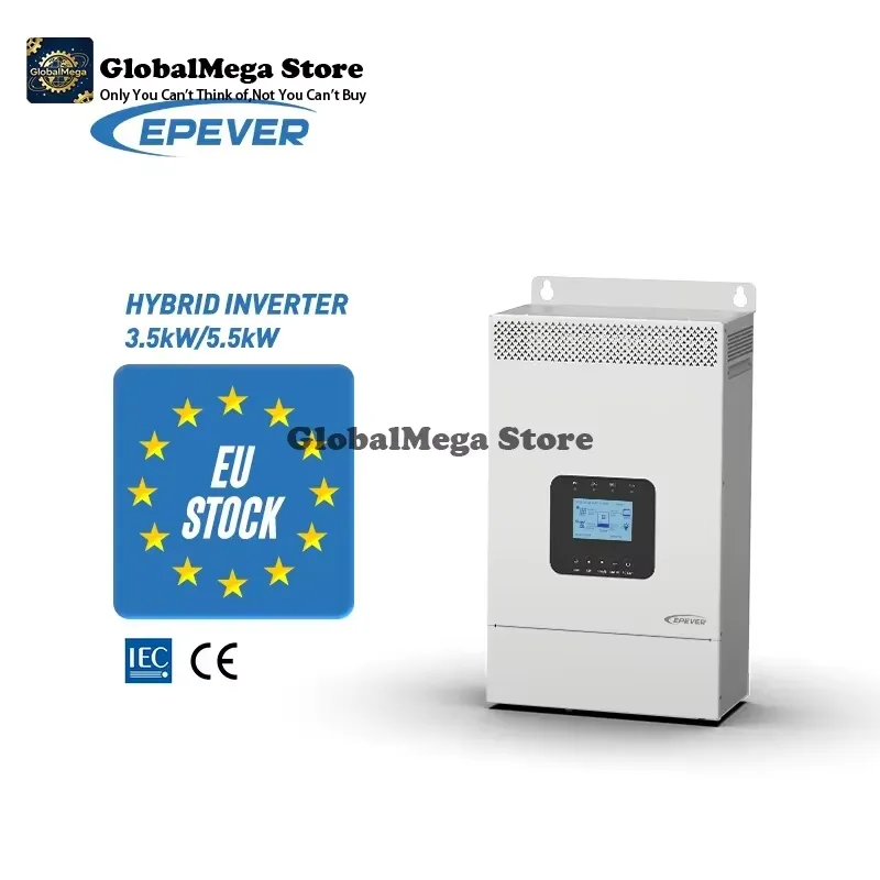 Hybrid Solar Inverter 5.5Kw Mppt 48V - أحدث محول طاقة شمسية هجين خارج
