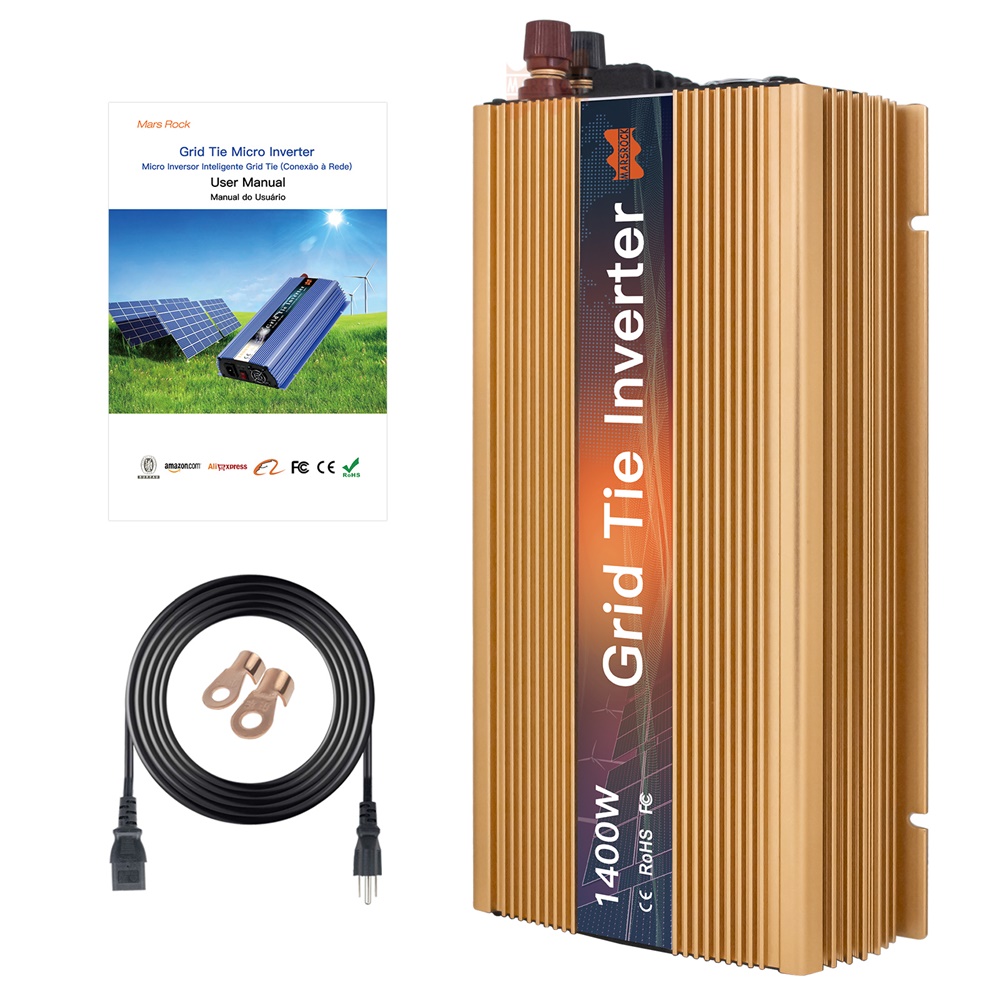 Micro Inverter 1400W Solar Grid Tie - 1400 واط 10.5 - 50VDC إلى