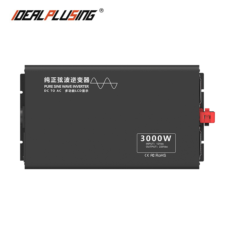 Inverter Pure Sine Wave 60Hz 120V 3000W - الحقيقي الطاقة Dc إلى Ac 12v