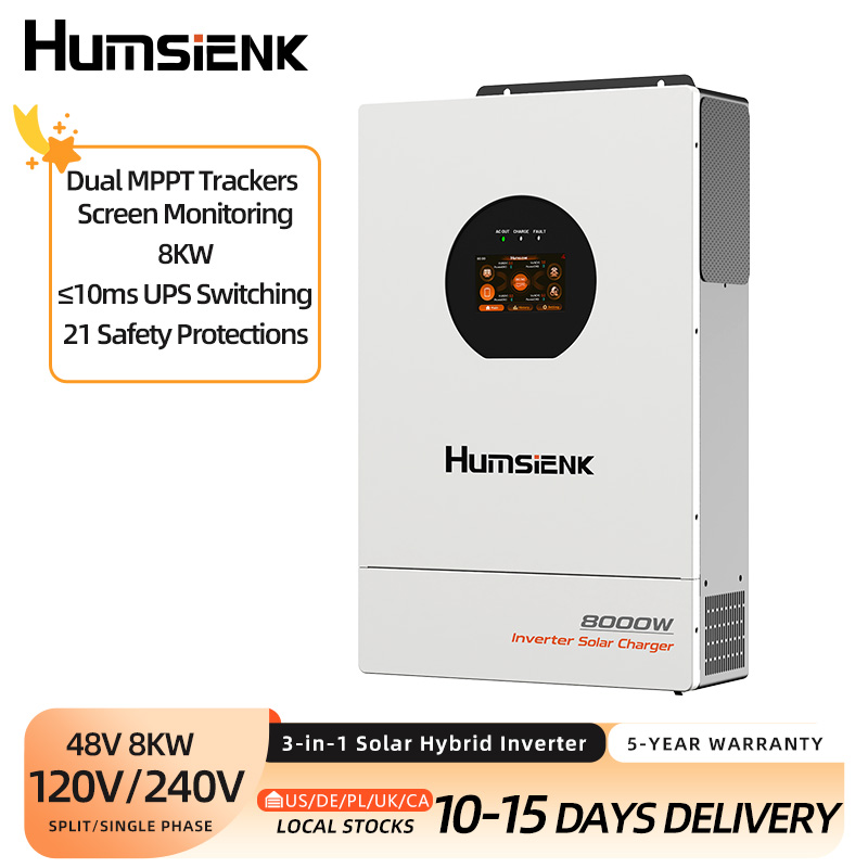 Mppt Hybrid Inverter 48V 8Kw 3 Phase - محول طاقة شمسية هجين 3 في