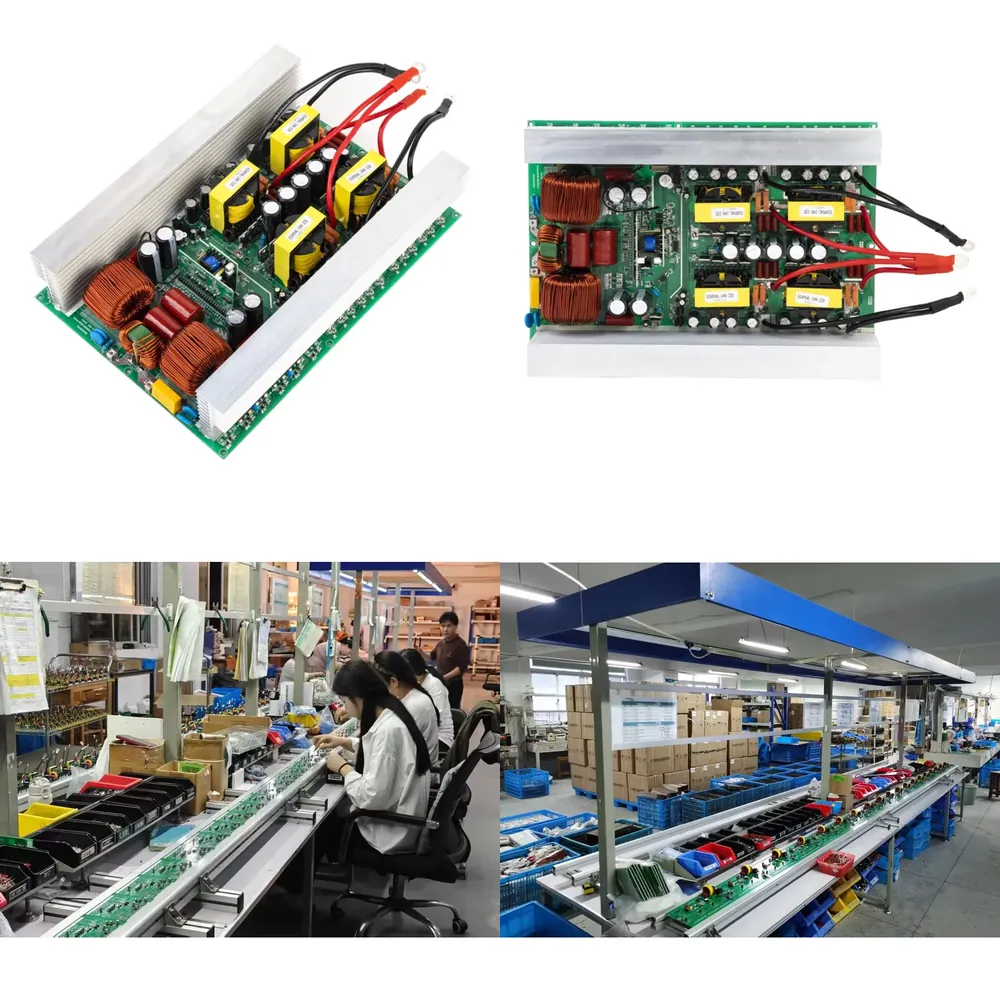 Pure Sine Wave Inverter Board 24V 48V - لوحة عاكس كهربائي عالية الطاقة 5000
