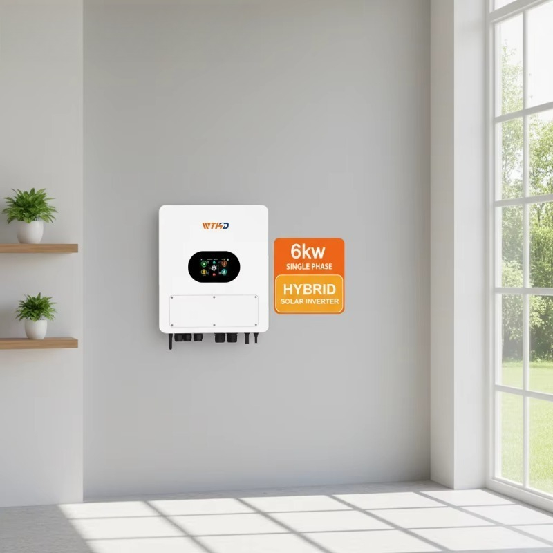 Off Grid Solar Inverter 48V 6000W - عاكس طاقة شمسية هجين IP65 48V