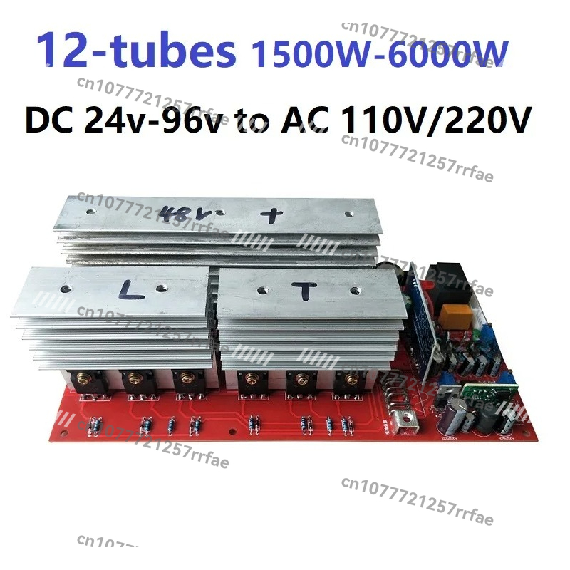 12 فولت 24 فولت 36 فولت 48 فول - مراجعة Pure Sine Wave Inverter Board 24V 48V وسعره