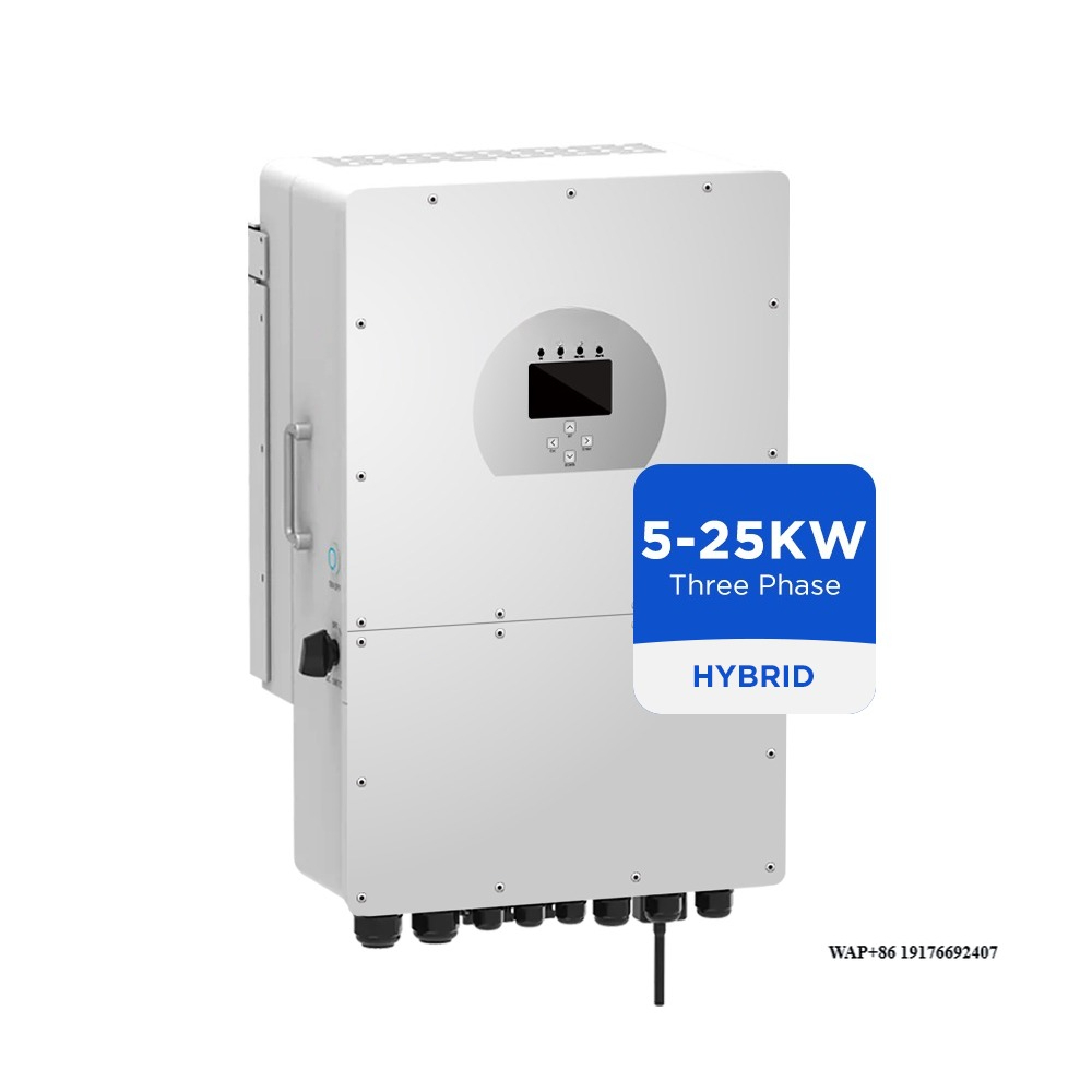 العاكس الشمسي الهجين MPPT 48V  - مراجعة Mppt Hybrid Inverter 48V 8Kw 3 Phase وسعره
