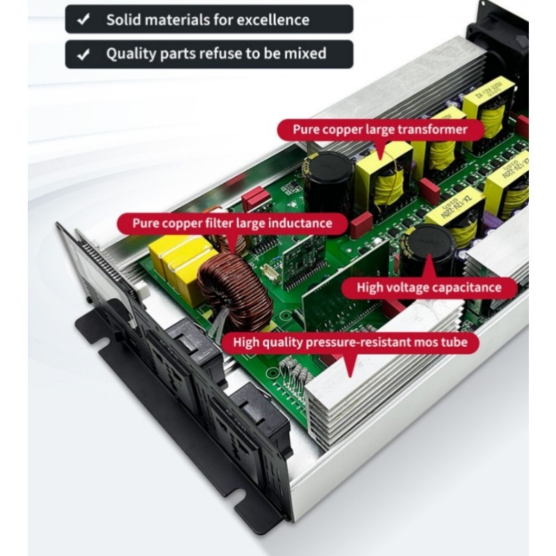 نقية شرط لموجة العاكس تيار مست - مراجعة Pure Sine Wave Inverter 5000W 48V 220V وسعره