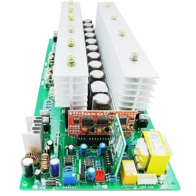 لوحة محول تيار نقي الجيبية تحد - مراجعة Pure Sine Wave Inverter Board 24V 48V وسعره