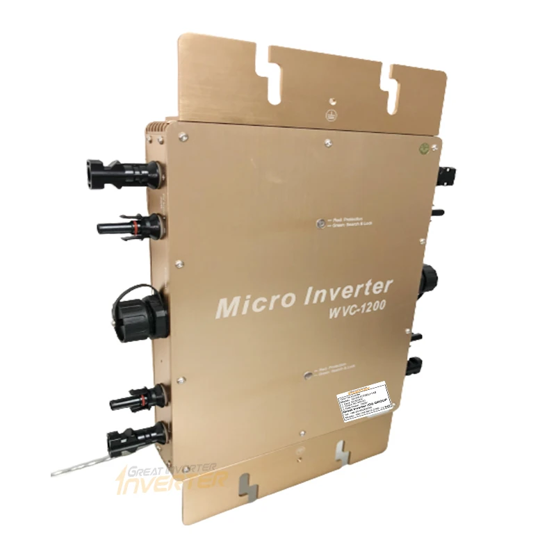 1200 واط 1400 واط الشمسية شبكة - مراجعة Micro Inverter 1400W Solar Grid Tie وسعره