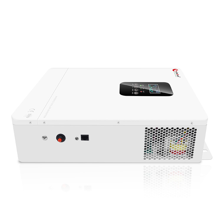 محول طاقة شمسية هجين خارج الشب - مراجعة Hybrid Solar Inverter 5.5Kw Mppt 48V وسعره