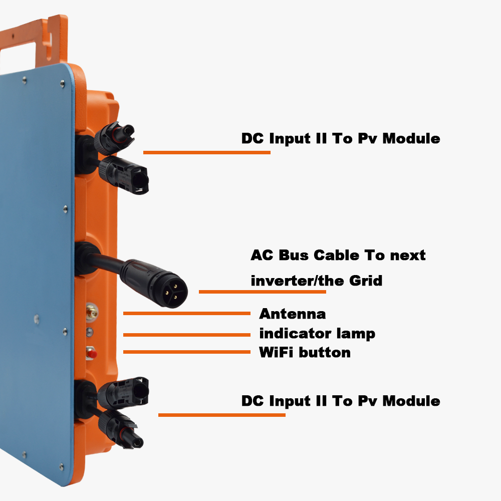 محول طاقة شمسية ذكي بتقنية واي - مراجعة Micro Inverter 1400W Solar Grid Tie وسعره