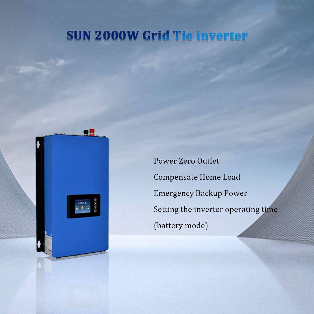 Y & H 2000 واط MPPT الشمسية شب - مراجعة Grid Tie Inverter Limiter 2000W وسعره