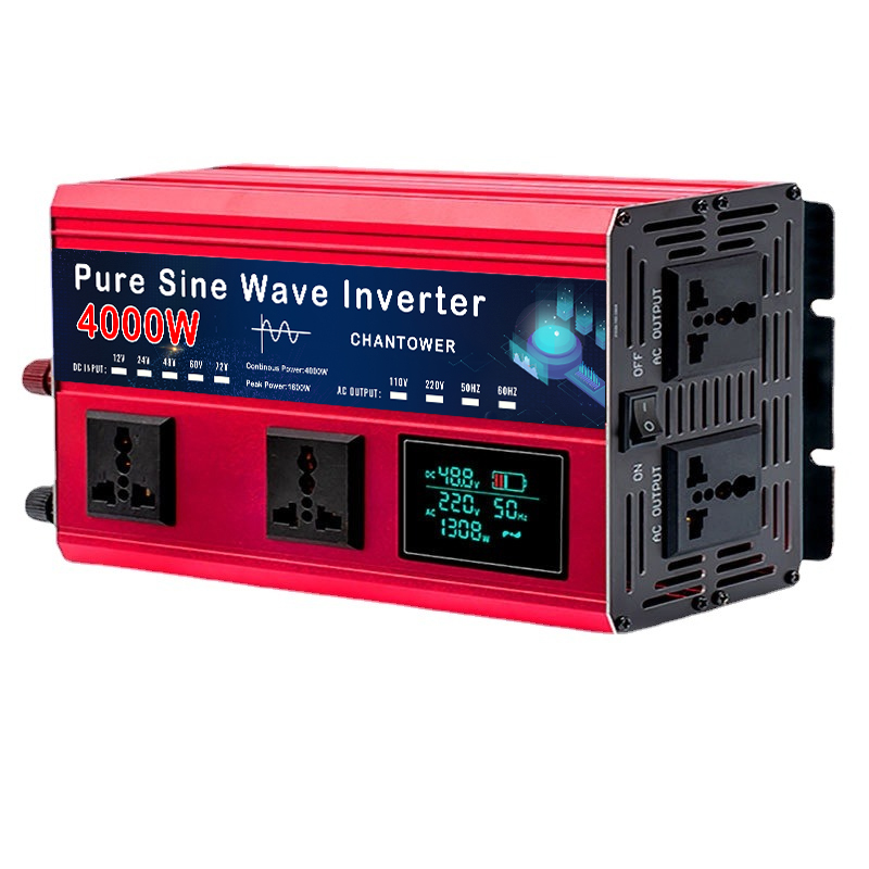 4000 واط/5000 واط/5500 واط نقي - مراجعة Pure Sine Wave Inverter 5000W 48V 220V وسعره