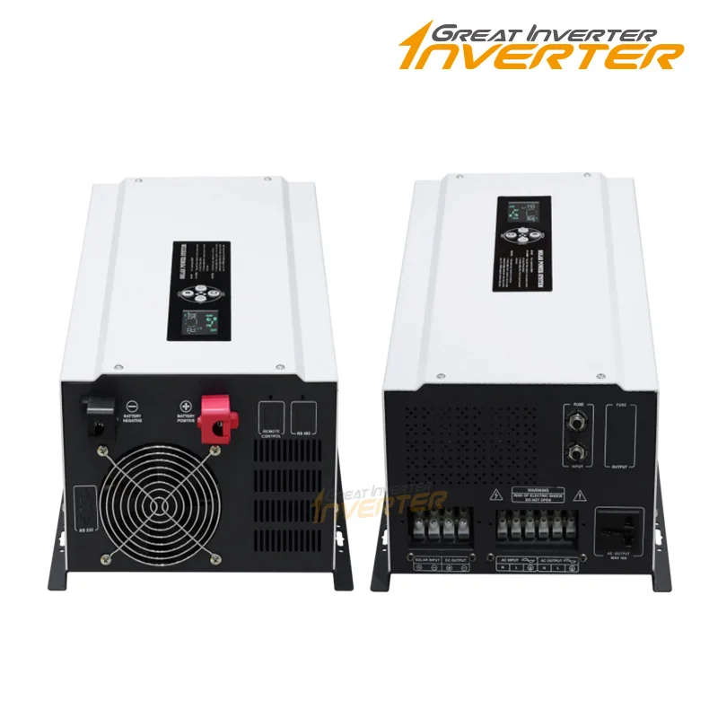 5KW الشمسية الهجين العاكس موجة - مراجعة Toroidal Transformer Inverter 5000W وسعره