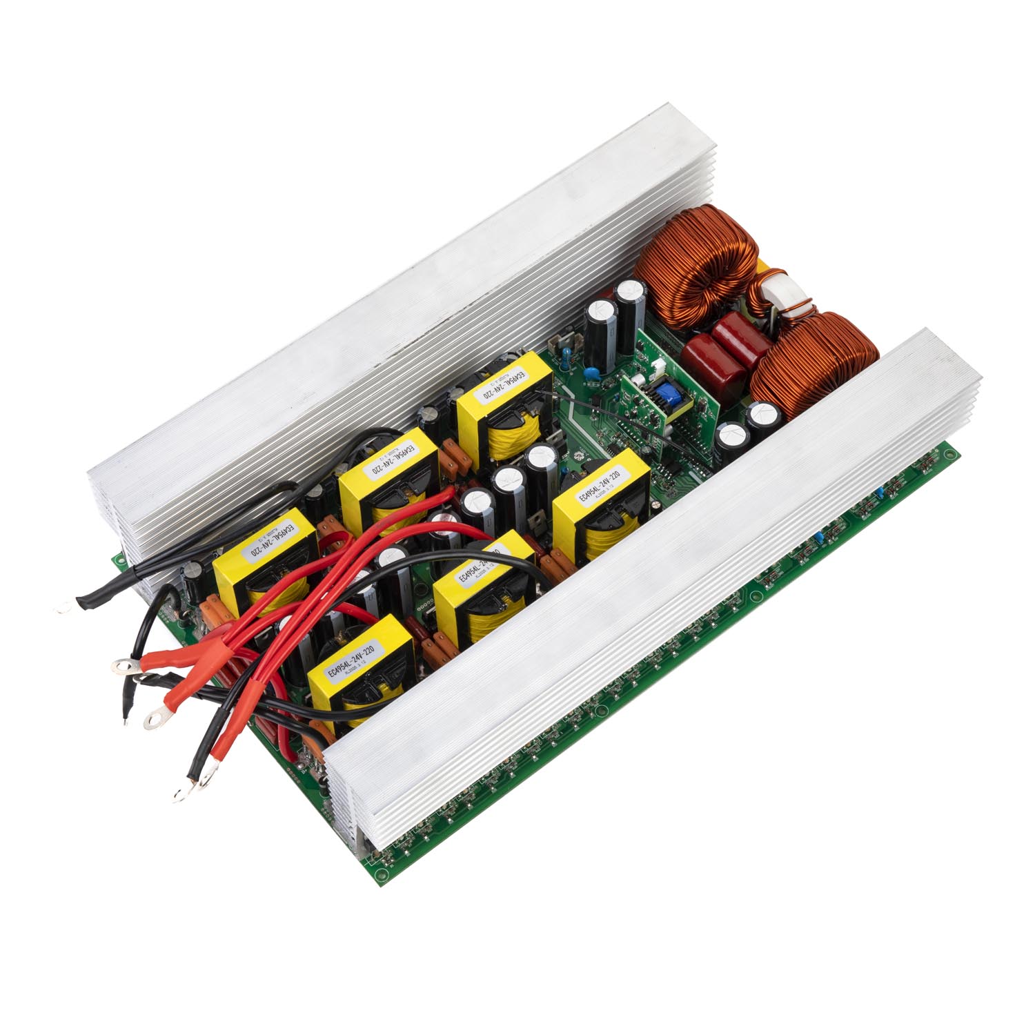 8000 واط عالية الطاقة 12 فولت  - مراجعة Pure Sine Wave Inverter Board 24V 48V وسعره