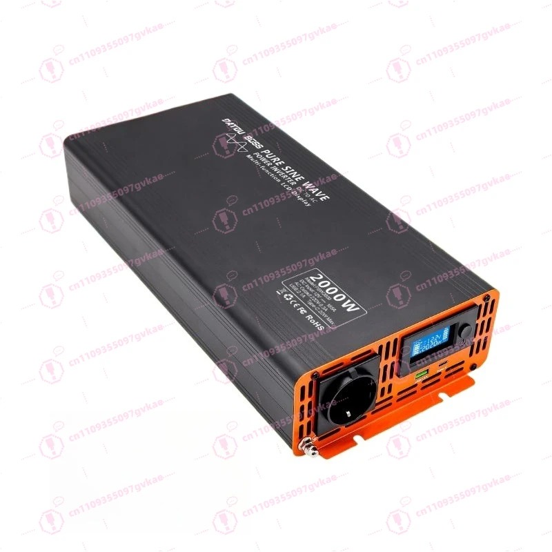الذروة 4000 واط 12 فولت 24 فول - مراجعة Power Inverter 12V 220V 4000W Continuous وسعره