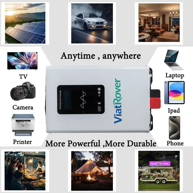 محول طاقة موجة جيبية نقية 1600 - مراجعة Inverter Pure Sine Wave 60Hz 120V 3000W وسعره