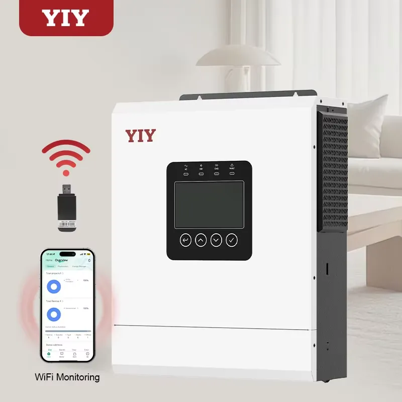 محول طاقة شمسية MPPT خارج الشب - مراجعة Off Grid Solar Inverter 48V 6000W وسعره