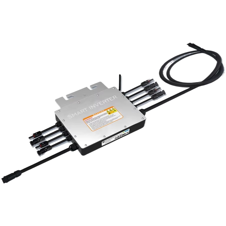 محول طاقة شمسية صغير متصل بالش - مراجعة Micro Inverter 1400W Solar Grid Tie وسعره