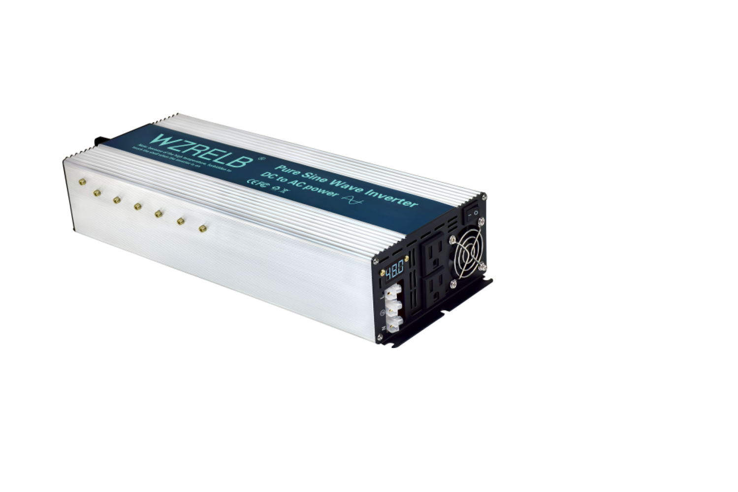 محول موجة جيبية نقية SE بقدرة  - مراجعة Inverter Pure Sine Wave 60Hz 120V 3000W وسعره
