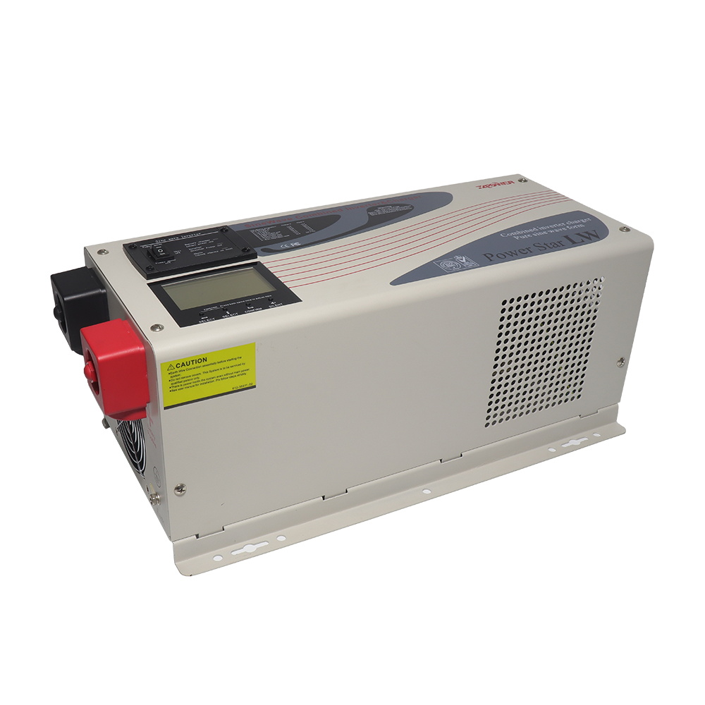 محول طاقة شمسي هجين منخفض التر - مراجعة Off Grid Solar Inverter 48V 6000W وسعره