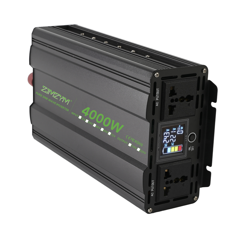 محول طاقة شمسية للسيارة بموجة  - مراجعة Pure Sine Wave Inverter 5000W 48V 220V وسعره