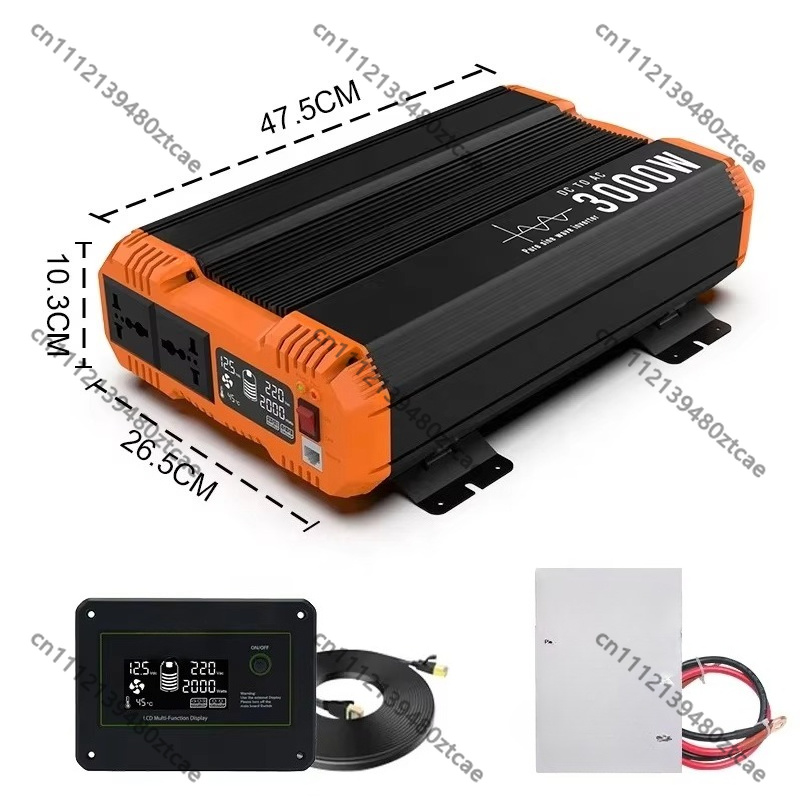 محول طاقة عالي التردد بموجة جي - مراجعة Pure Sine Wave Inverter Board 24V 48V وسعره