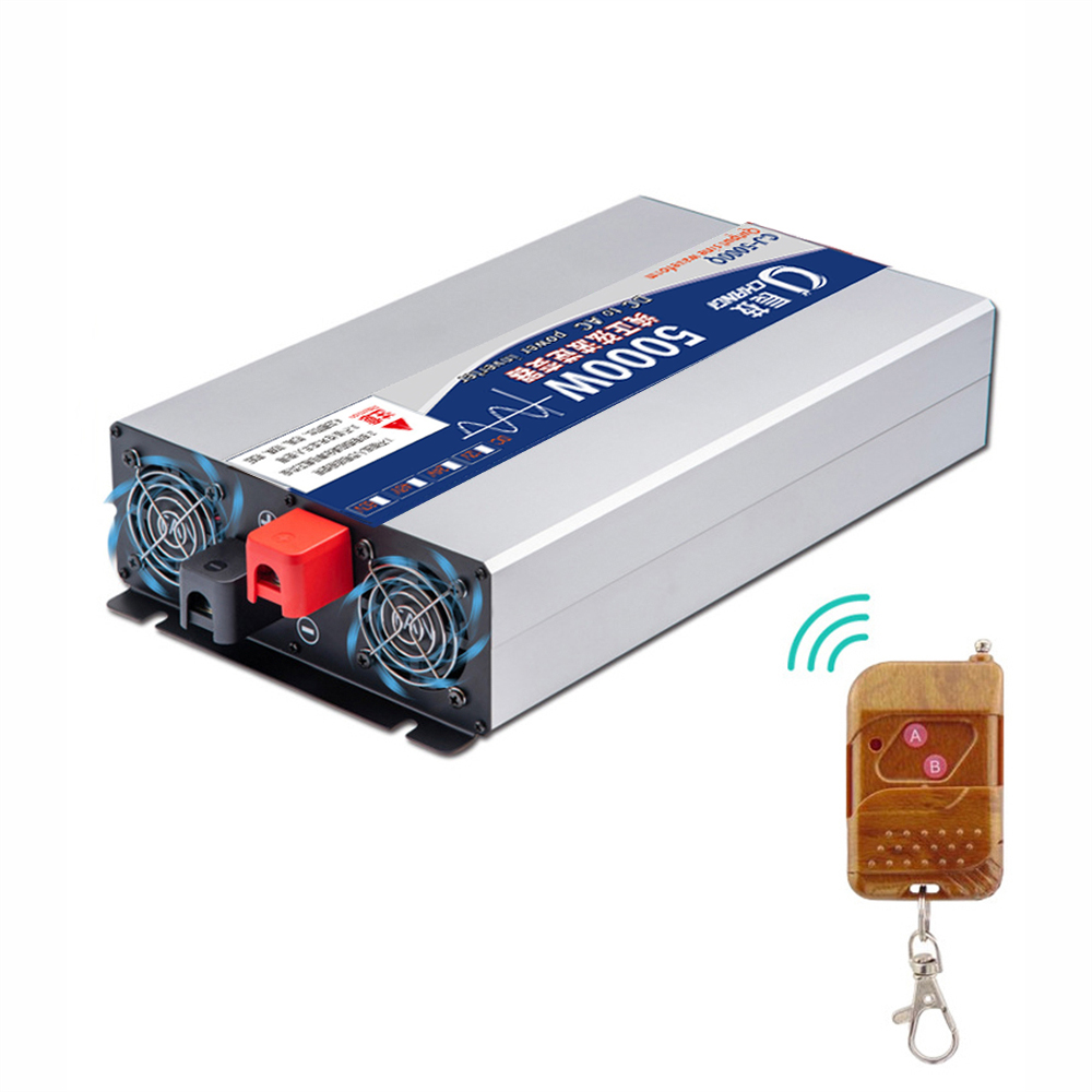 نقية شرط لموجة العاكس 3000 واط - مراجعة Pure Sine Wave Inverter 5000W 48V 220V وسعره