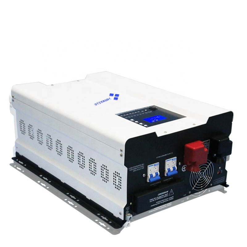 محول طاقة شمسية هجين 6000 واط  - مراجعة Off Grid Solar Inverter 48V 6000W وسعره