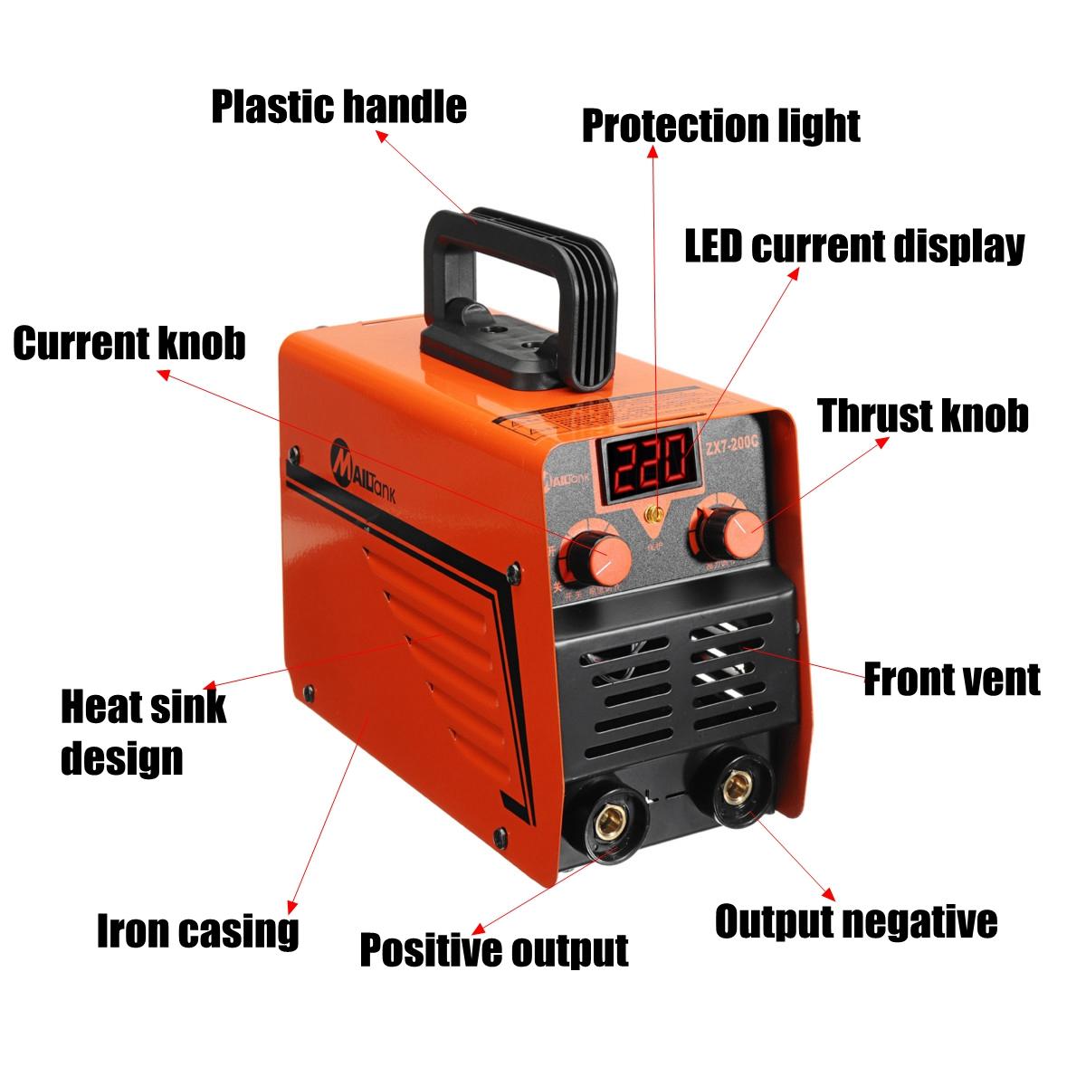 ZX7-200C يده IGBT العاكس MMA ق - مراجعة Inverter Welding Machine Igbt 300A وسعره