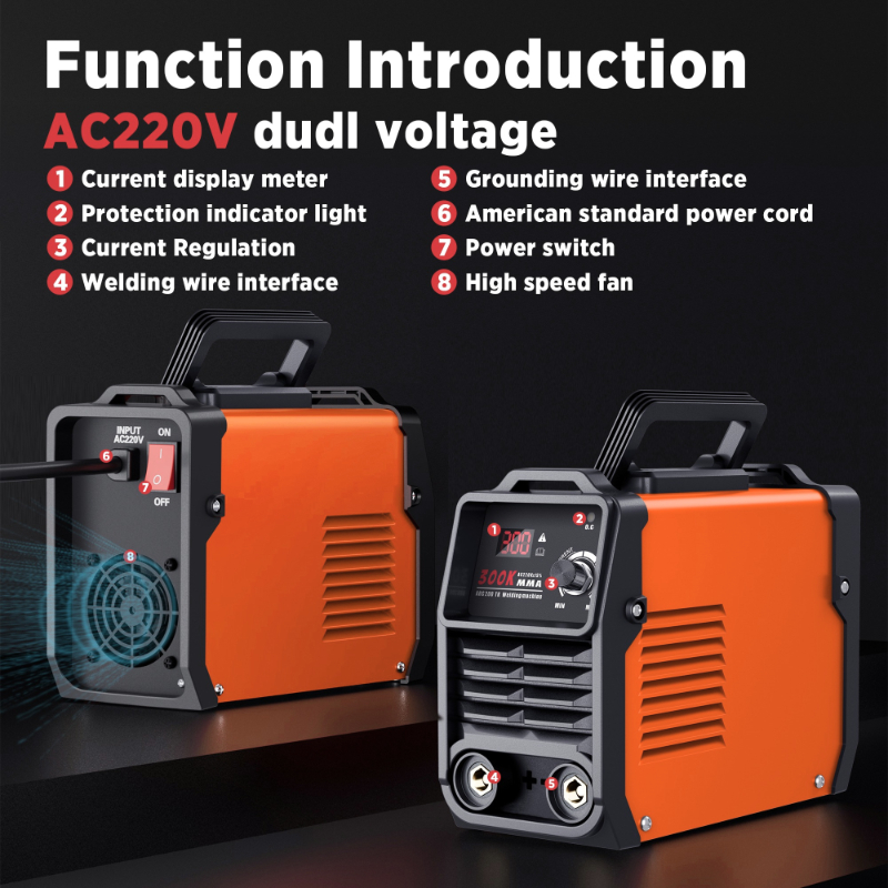 آلة لحام بالقوس الكهربائي بتقن - مراجعة Inverter Welding Machine Igbt 300A وسعره