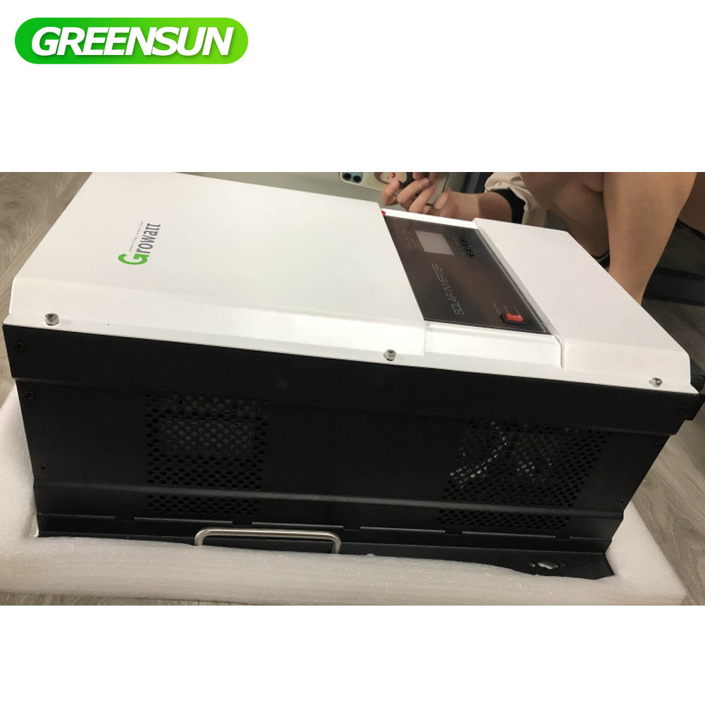 محول طاقة هجين من Growatt خارج - مراجعة Off Grid Solar Inverter 48V 6000W وسعره