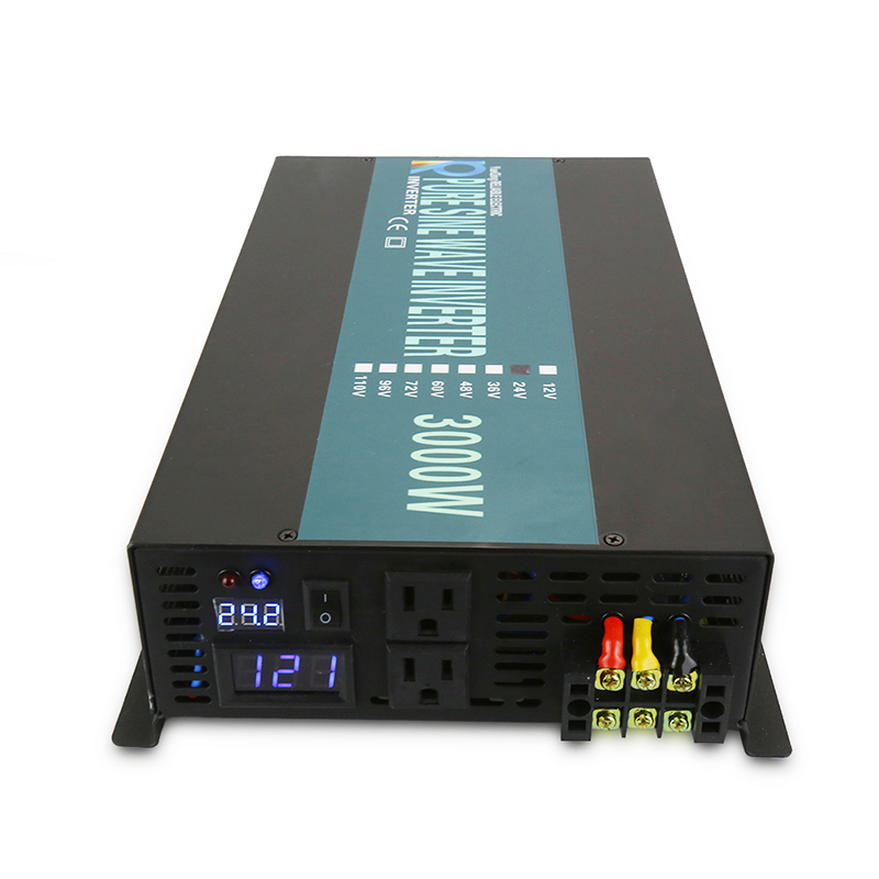 نقية شرط لموجة العاكس 3000 واط - مراجعة Inverter Pure Sine Wave 60Hz 120V 3000W وسعره
