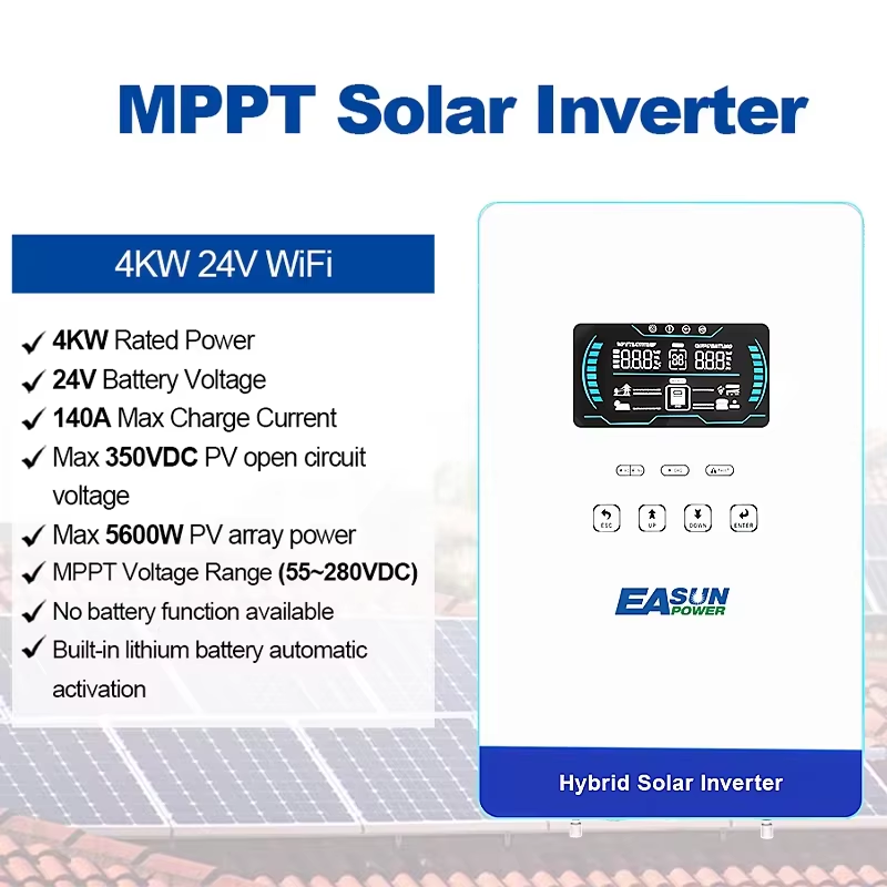 محول طاقة شمسية هجين من EASUN  - مراجعة Grid Tie Inverter Limiter 2000W وسعره