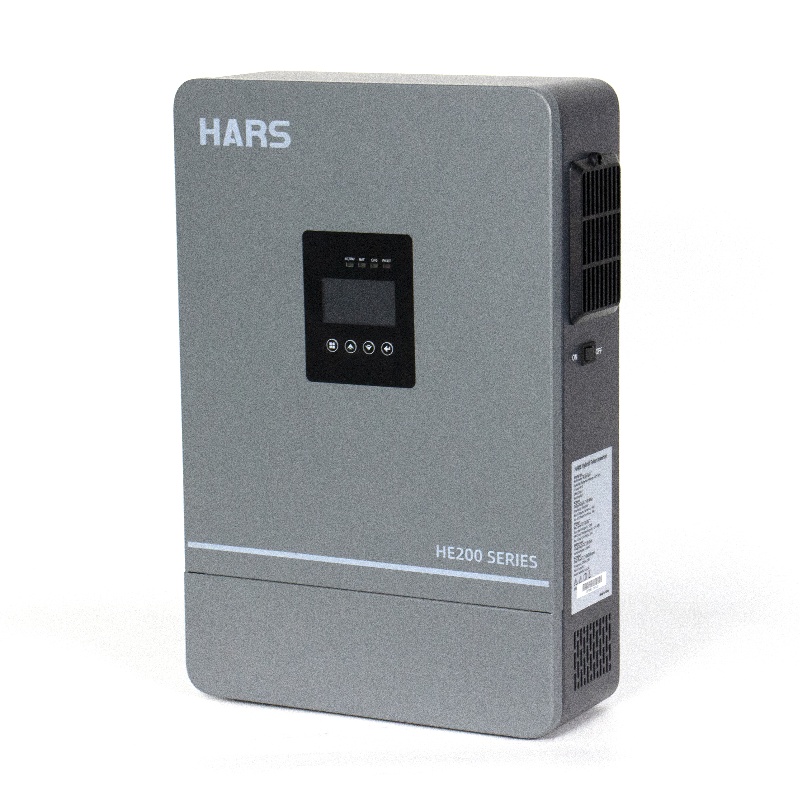محول طاقة شمسية هجين متوازي بق - مراجعة Hybrid Solar Inverter 5.5Kw Mppt 48V وسعره
