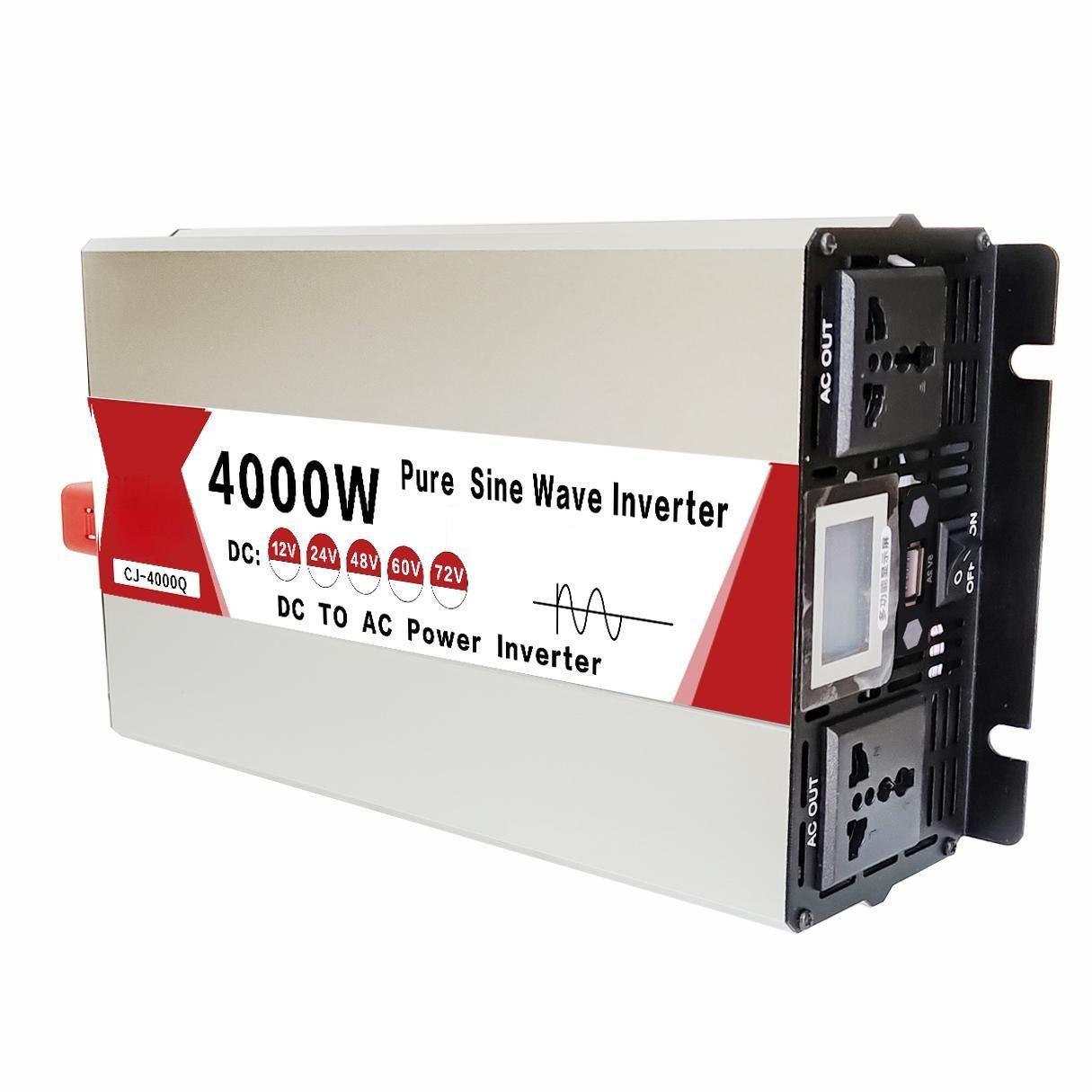 4000 واط/5000 واط/5500 واط/300 - مراجعة Inverter Pure Sine Wave 60Hz 120V 3000W وسعره